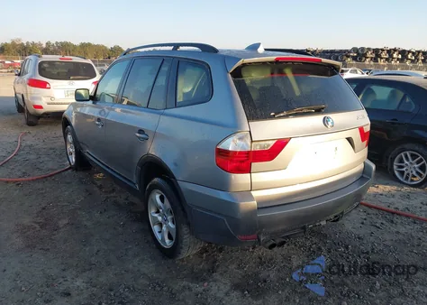 2008 BMW X3 3.0Si from USA, damaged, VIN WBXPC93428WJ09337